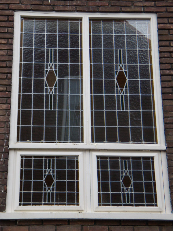 Glas in lood en voorzetramen